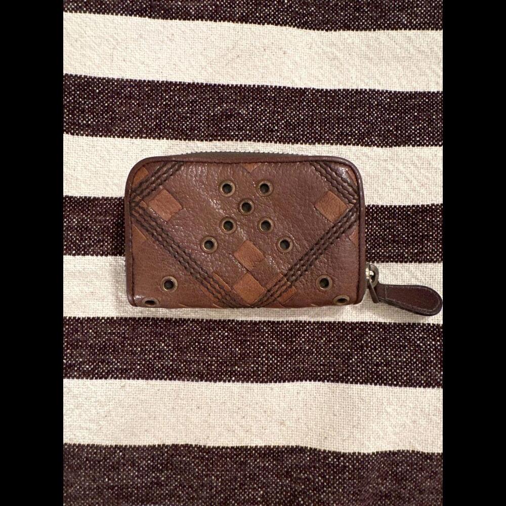 Vintage Bottega Venata Compact Wallet